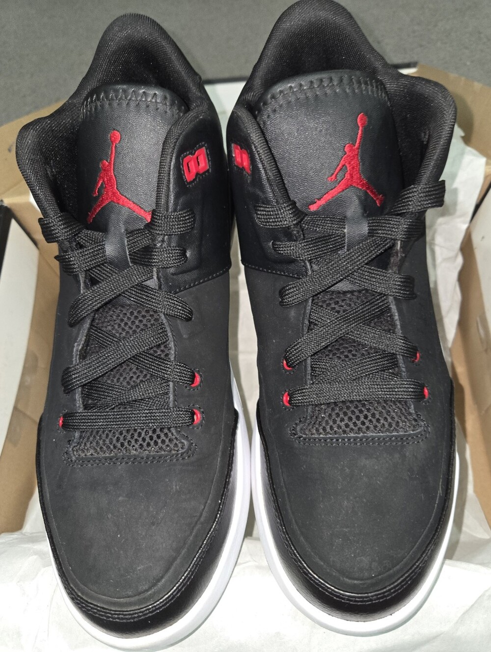 Air Jordan Flight Origin 3 "Blk/Gym Rd/Wht" - Picture 5 of 12